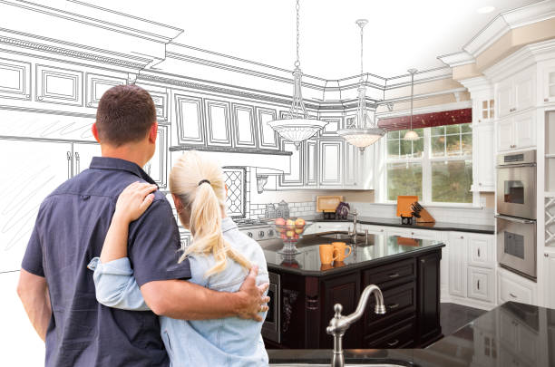 Kitchen island install Washington Crossing